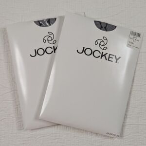 Jockey Pantyhose/Tights Tuxedo Black  Print Women's M/T‎ VTG NWT (Lot 2)